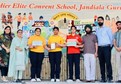 ਸੇਂਟ ਸੋਲਜਰ ਦੀਆਂ ਲੜਕੀਆਂ ਨੇ ਅਵਾਰਡ ਦੇ ਨਾਲ 7500 ਰੁਪਏ ਦਾ ਇਨਾਮ ਵੀ ਜਿੱਤਿਆ